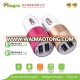 TDA-QC202 car charger QC3.0 support android and IOS phones tablets quick charge usb car charger electric car charger