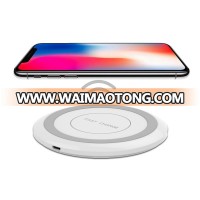 New Product QI Standard Wireless Charger Pad 10W Fast Charging For Iphone For Android Mobile Phone