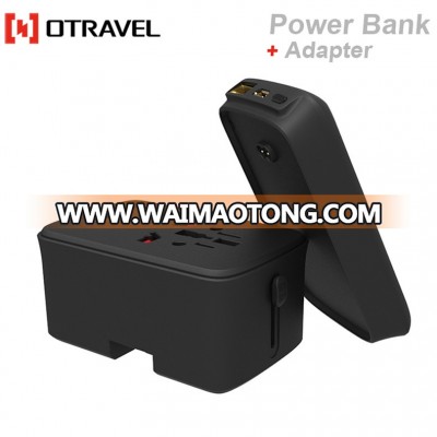 new international travel adapter with wireless power bank